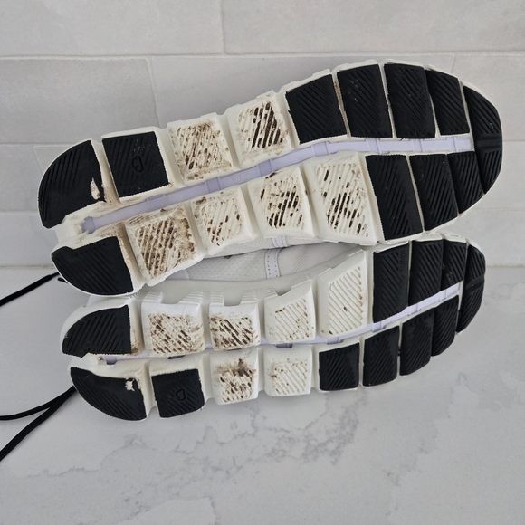 On Cloud X Athletic Running Shoe Men's Size 11 White Black - Picture 8 of 10